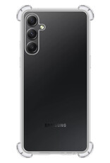 Nomfy Hoesje Geschikt voor Samsung A34 Hoesje Shock Proof Cover Case Shockproof - Hoes Geschikt voor Samsung Galaxy A34 Hoes Siliconen Back Case - Transparant