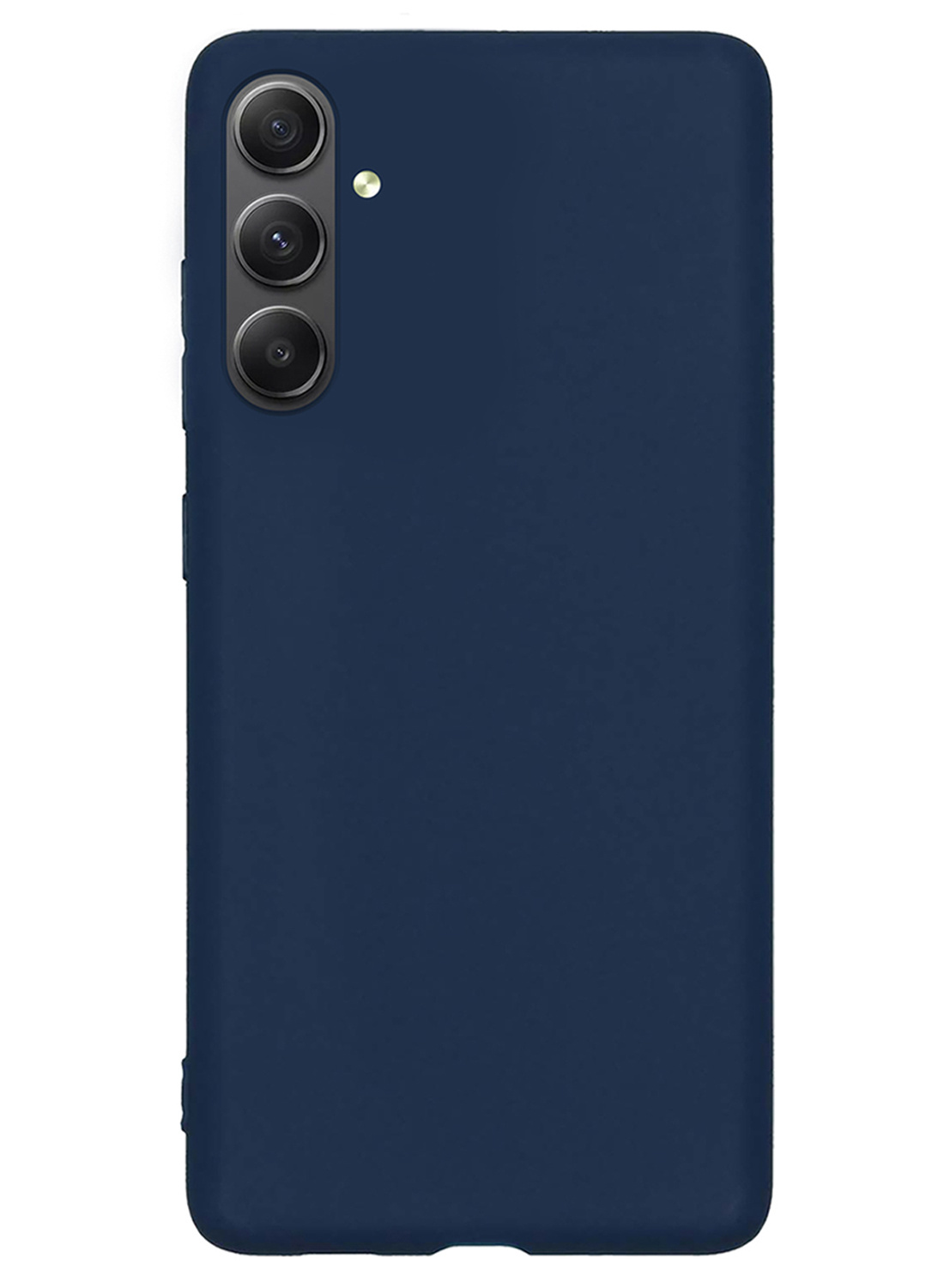 Nomfy Hoesje Geschikt voor Samsung A34 Hoesje Siliconen Cover Case - Hoes Geschikt voor Samsung Galaxy A34 Hoes Back Case - Donkerblauw