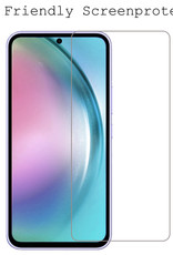BASEY. Screenprotector Geschikt voor Samsung A54 Screenprotector Tempered Glass - Screenprotector Geschikt voor Samsung Galaxy A54 Beschermglas Screen Protector Glas - 2 Stuks