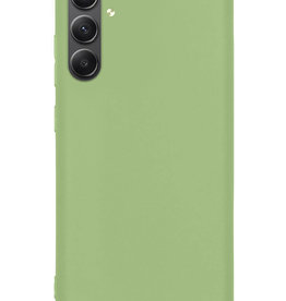 Nomfy Samsung Galaxy A34 Hoesje Siliconen - Groen