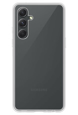 Nomfy Hoesje Geschikt voor Samsung A34 Hoesje Siliconen Cover Case - Hoes Geschikt voor Samsung Galaxy A34 Hoes Back Case - Transparant