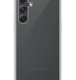 Nomfy Samsung Galaxy A34 Hoesje Siliconen - Transparant