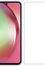 NoXx Screenprotector Geschikt voor Samsung A54 Screenprotector Tempered Glass Gehard Glas Beschermglas