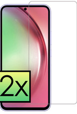 NoXx Screenprotector Geschikt voor Samsung A54 Screenprotector Tempered Glass Gehard Glas Beschermglas - 2x