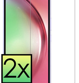 NoXx Samsung Galaxy A54 Screenprotector Glas - 2 PACK