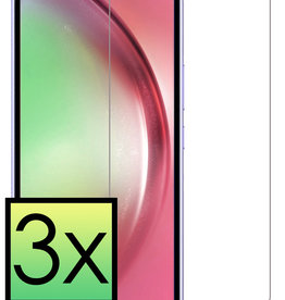 NoXx Samsung Galaxy A54 Screenprotector Glas - 3 PACK