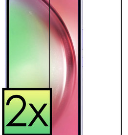 NoXx NoXx Samsung Galaxy A54 Screenprotector Glas Full Cover - 2 PACK
