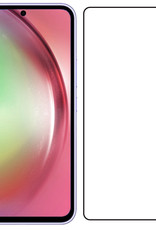 NoXx Screenprotector Geschikt voor Samsung A54 Screenprotector Tempered Glass Gehard Glas Full Cover - 2x