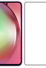 Samsung Galaxy A54 Screenprotector Tempered Glass Full Cover Gehard Glas Beschermglas - 3x