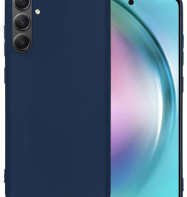 BASEY. BASEY. Samsung Galaxy A54 Hoesje Siliconen - Donkerblauw