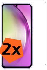 Nomfy Screenprotector Geschikt voor Samsung A54 Screenprotector Bescherm Glas Tempered Glass - Screenprotector Geschikt voor Samsung Galaxy A54 Screen Protector - 2 PACK