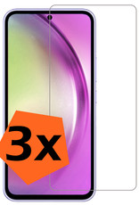 Nomfy Screenprotector Geschikt voor Samsung A54 Screenprotector Bescherm Glas Tempered Glass - Screenprotector Geschikt voor Samsung Galaxy A54 Screen Protector - 3 PACK