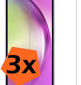 Nomfy Samsung Galaxy A54 Screenprotector Glas - 3 PACK