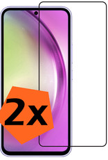 Nomfy Screenprotector Geschikt voor Samsung A54 Screenprotector Bescherm Glas - Screenprotector Geschikt voor Samsung Galaxy A54 Screen Protector Tempered Glass Full Screen Full Cover - 2 PACK