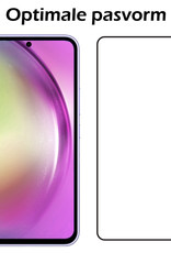 Nomfy Screenprotector Geschikt voor Samsung A54 Screenprotector Bescherm Glas - Screenprotector Geschikt voor Samsung Galaxy A54 Screen Protector Tempered Glass Full Screen Full Cover - 2 PACK