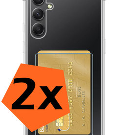 Nomfy Nomfy Samsung Galaxy A54 Hoesje Pashouder - 2 PACK