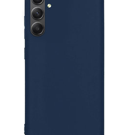 Nomfy Nomfy Samsung Galaxy A54 Hoesje Siliconen - Donkerblauw