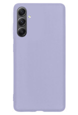 Nomfy Hoesje Geschikt voor Samsung A54 Hoesje Siliconen Cover Case - Hoes Geschikt voor Samsung Galaxy A54 Hoes Back Case - Lila