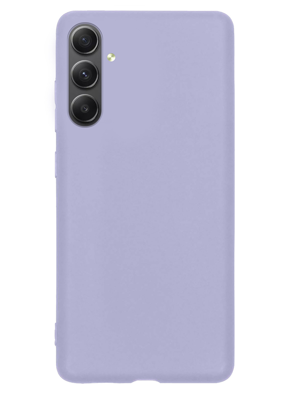 Hoesje Geschikt voor Samsung A54 Hoesje Siliconen Cover Case - Hoes Geschikt voor Samsung Galaxy A54 Hoes Back Case - Lila