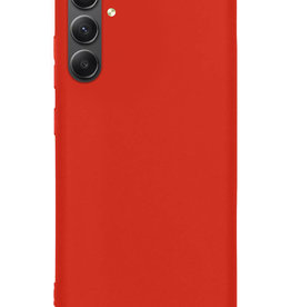 Nomfy Samsung Galaxy A54 Hoesje Siliconen - Rood