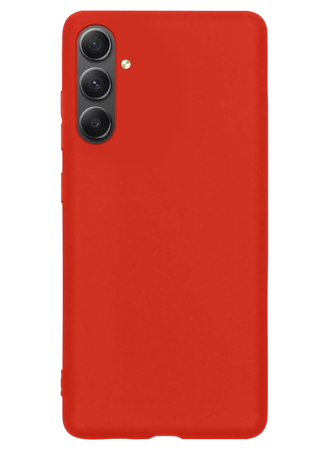 Nomfy Hoesje Geschikt voor Samsung A54 Hoesje Siliconen Cover Case - Hoes Geschikt voor Samsung Galaxy A54 Hoes Back Case - Rood