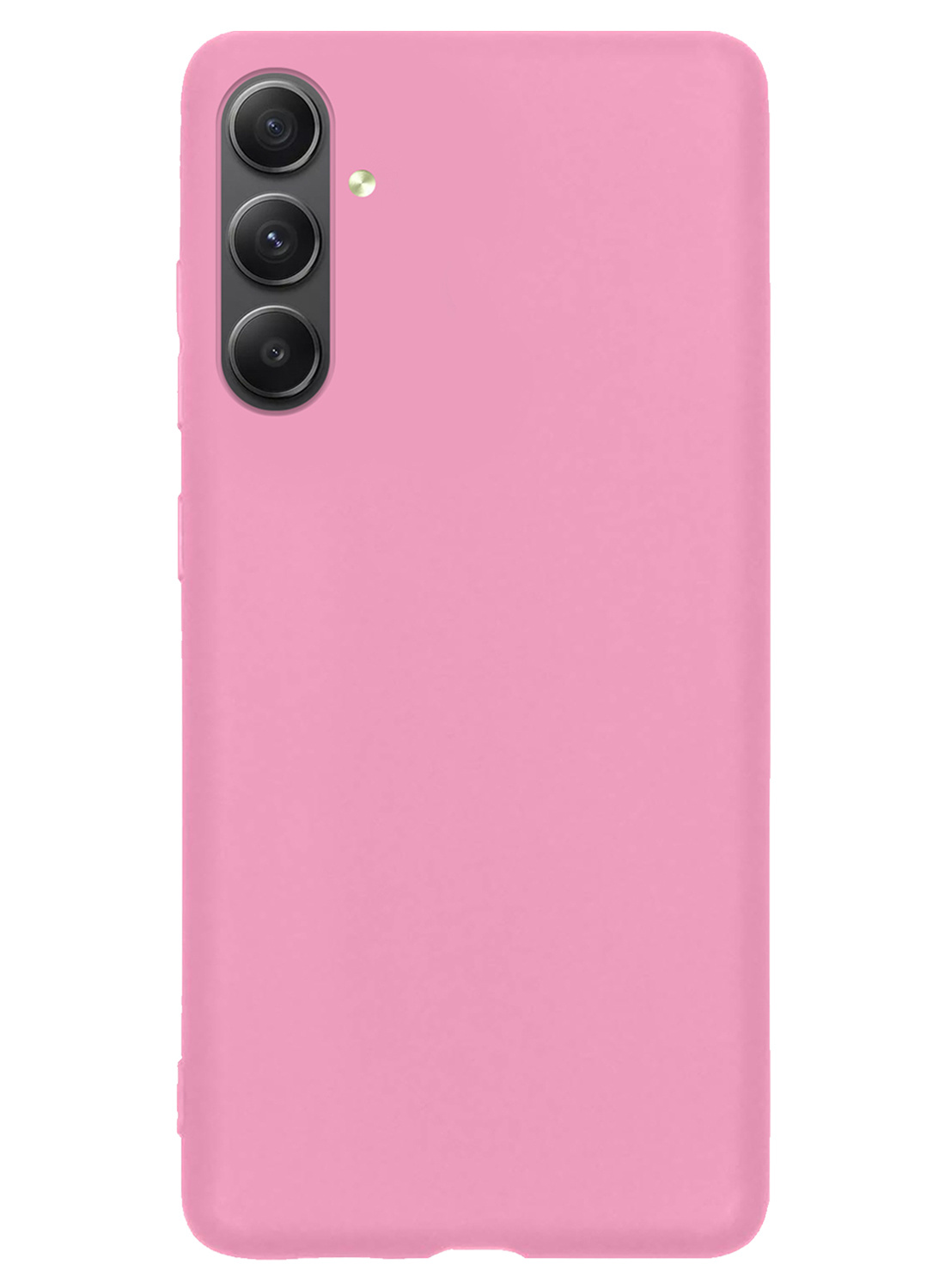 Nomfy Hoesje Geschikt voor Samsung A54 Hoesje Siliconen Cover Case - Hoes Geschikt voor Samsung Galaxy A54 Hoes Back Case - Lichtroze
