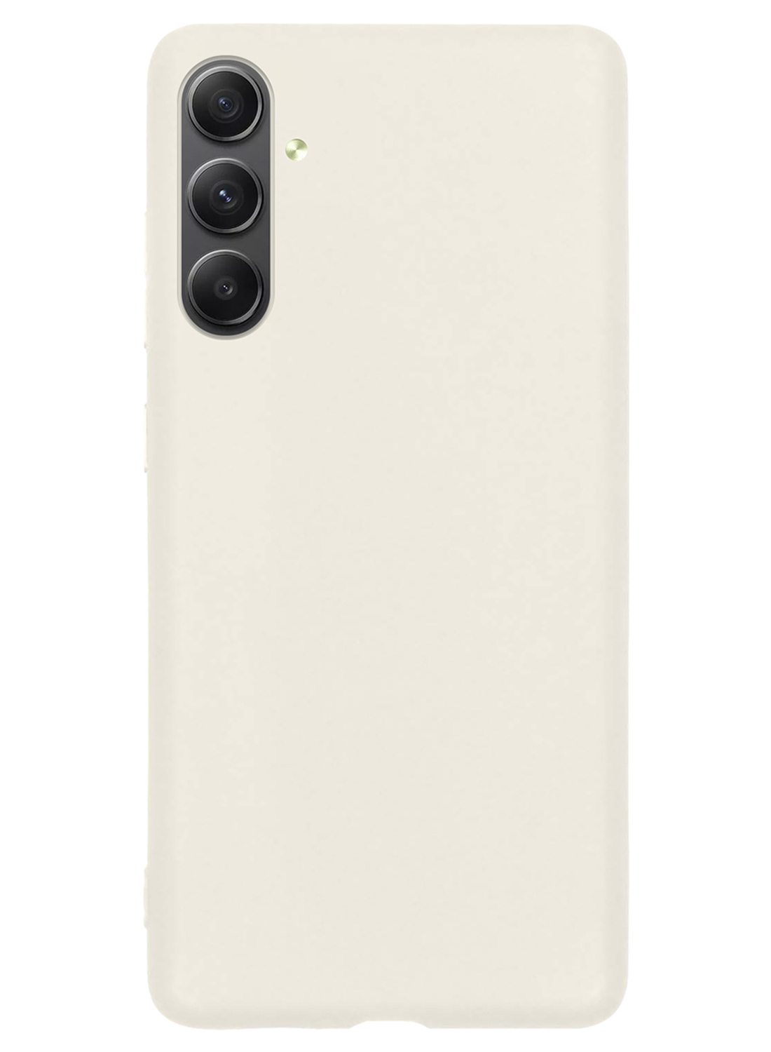 Nomfy Hoesje Geschikt voor Samsung A54 Hoesje Siliconen Cover Case - Hoes Geschikt voor Samsung Galaxy A54 Hoes Back Case - Wit