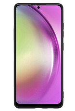 Nomfy Hoesje Geschikt voor Samsung A54 Hoesje Siliconen Cover Case - Hoes Geschikt voor Samsung Galaxy A54 Hoes Back Case - Zwart