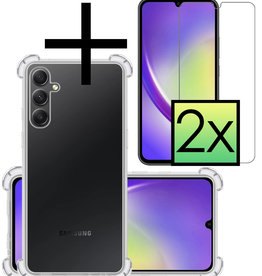 NoXx NoXx Samsung Galaxy A34 Hoesje Shockproof Met 2x Screenprotector