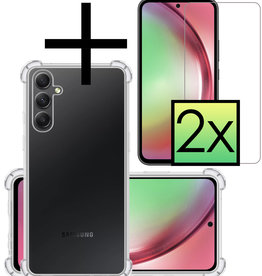 NoXx NoXx Samsung Galaxy A54 Hoesje Shockproof Met 2x Screenprotector