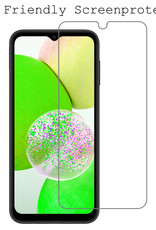 BASEY. Screenprotector Geschikt voor Samsung A14 Screenprotector Tempered Glass - Screenprotector Geschikt voor Samsung Galaxy A14 Beschermglas Screen Protector Glas