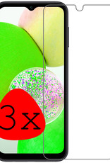 BASEY. Screenprotector Geschikt voor Samsung A14 Screenprotector Tempered Glass - Screenprotector Geschikt voor Samsung Galaxy A14 Beschermglas Screen Protector Glas - 3 Stuks