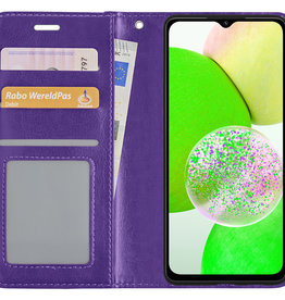 BASEY. BASEY. Samsung Galaxy A14 Hoesje Bookcase - Paars