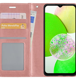 BASEY. BASEY. Samsung Galaxy A14 Hoesje Bookcase - Rose Goud