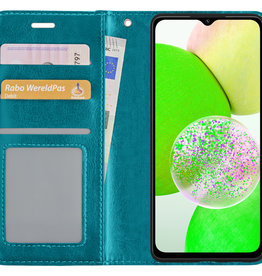 BASEY. BASEY. Samsung Galaxy A14 Hoesje Bookcase - Turquoise