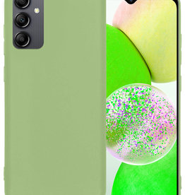 BASEY. BASEY. Samsung Galaxy A14 Hoesje Siliconen - Groen
