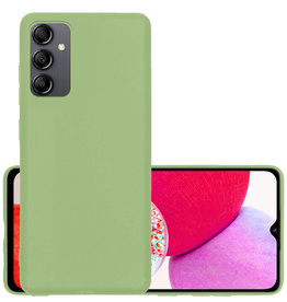 NoXx NoXx Samsung Galaxy A14 Hoesje Siliconen - Groen