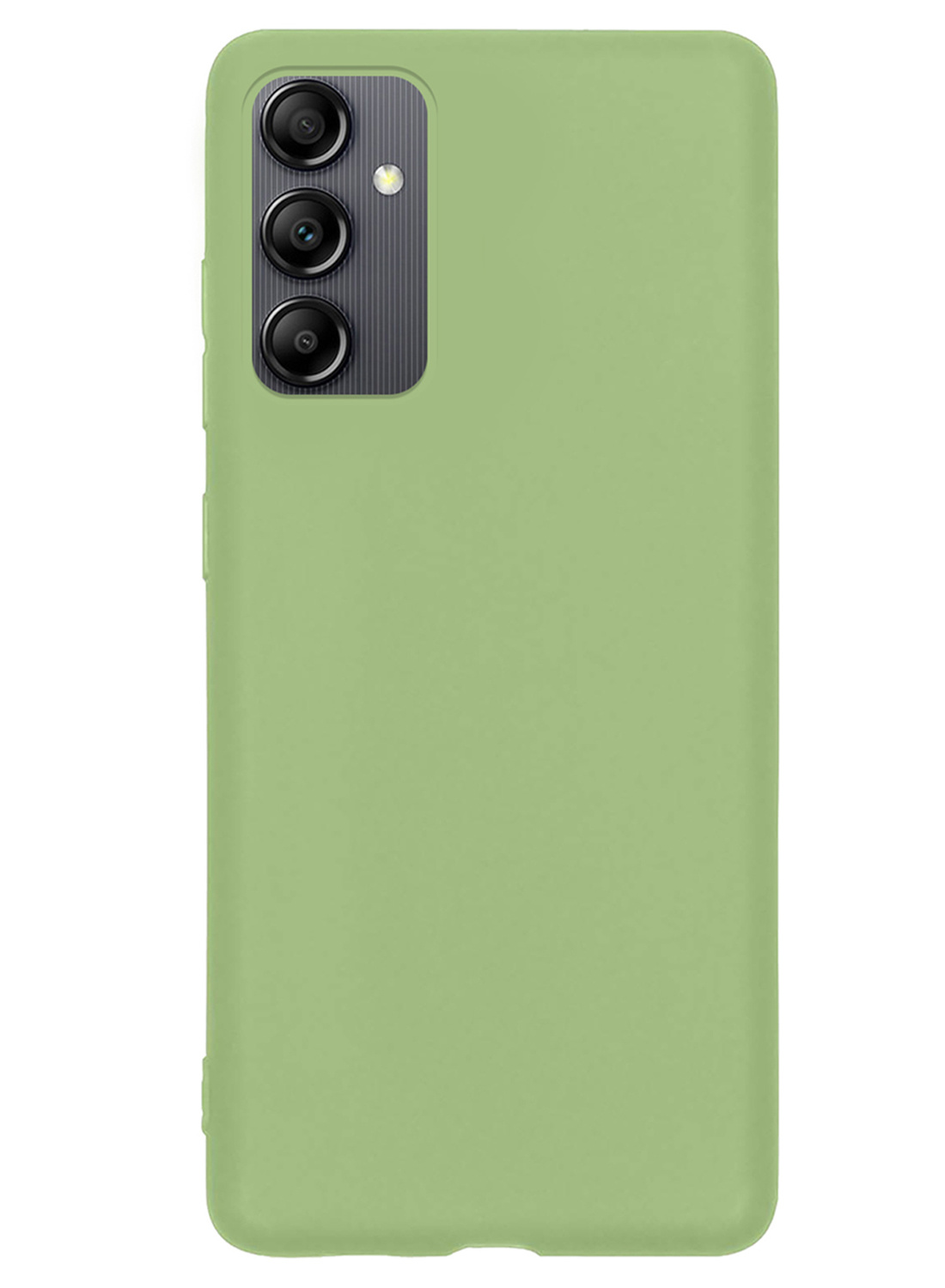 Samsung Galaxy A14 Hoesje Back Cover Siliconen Case Hoes - Groen