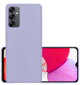 NoXx NoXx Samsung Galaxy A14 Hoesje Siliconen - Lila