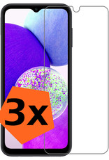 Nomfy Screenprotector Geschikt voor Samsung A14 Screenprotector Bescherm Glas Tempered Glass - Screenprotector Geschikt voor Samsung Galaxy A14 Screen Protector - 3 PACK