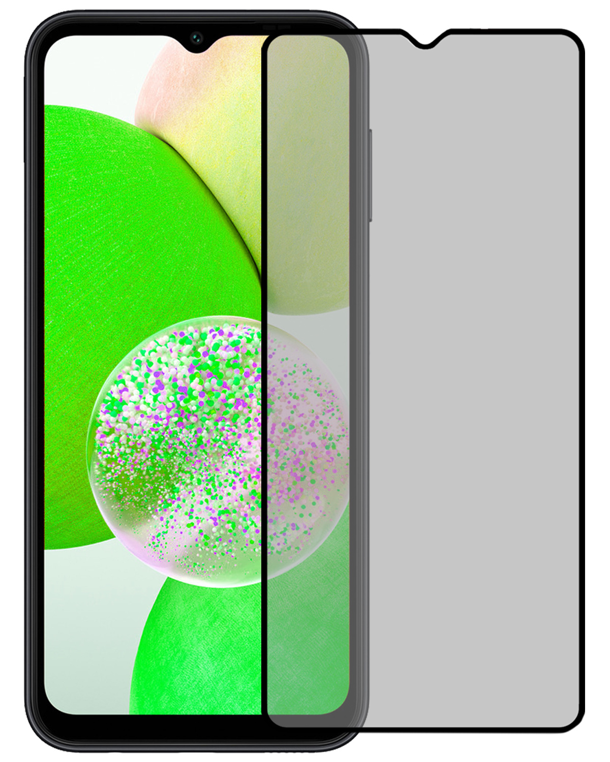BASEY. Screenprotector Geschikt voor Samsung A14 Screenprotector Privacy Beschermglas - Screenprotector Geschikt voor Samsung Galaxy A14 Screen Protector Full Screen Privacy