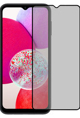 Samsung Galaxy A14 Screenprotector Tempered Glass Privacy Cover Gehard Glas Beschermglas
