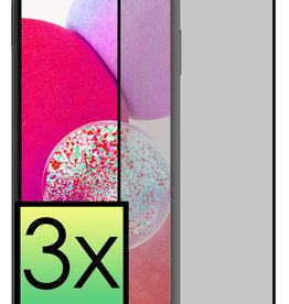 NoXx NoXx Samsung Galaxy A14 Screenprotector Glas Privacy - 3 PACK