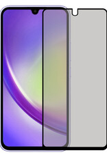 NoXx Screenprotector Geschikt voor Samsung A34 Screenprotector Privacy Tempered Glass Gehard Glas Display Cover