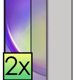 NoXx Samsung Galaxy A34 Screenprotector Glas Privacy - 2 PACK