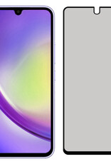 Samsung Galaxy A34 Screenprotector Tempered Glass Privacy Cover Gehard Glas Beschermglas - 2x