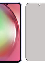 NoXx Screenprotector Geschikt voor Samsung A54 Screenprotector Privacy Tempered Glass Gehard Glas Display Cover