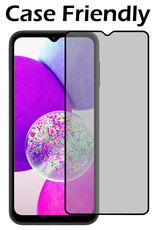 Nomfy Screenprotector Geschikt voor Samsung A14 Screenprotector Privacy Bescherm Glas - Screenprotector Geschikt voor Samsung Galaxy A14 Privacy Screenprotector Tempered Glass - 2 PACK