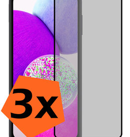 Nomfy Nomfy Samsung Galaxy A14 Screenprotector Glas Privacy - 3 PACK