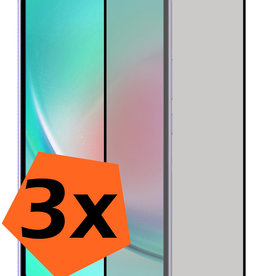 Nomfy Nomfy Samsung Galaxy A34 Screenprotector Glas Privacy - 3 PACK